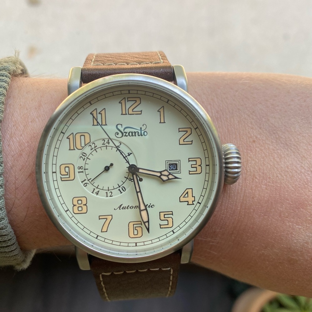 Mens Szanto Automatic Big Aviator